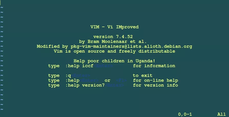 Основные команды текстового редактора VI / VIM